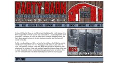 Desktop Screenshot of partybarnatx.com